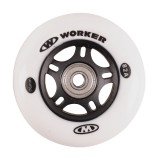 Set 4 Roti Role WORKER 76mm, Rulmenti ABEC-7 Chrome, Duritate 82A