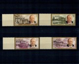 Manama 1966 - Churchill, supratipar pe Ajman, serie neuzata