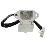 Mufa incarcare scuter electric, dreptunghiulara cu capac Cod:GNIJHU005
