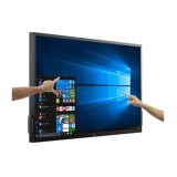 Monitor LED Dell 69.5", Dell C7017T, Full HD (1920x1080), Touchscreen, interactive conference room, HDMI, VGA, DisplayPort + flight case robust (carca