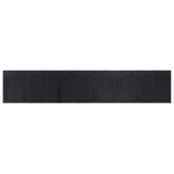 Cumpara ieftin Covor dreptunghiular, negru, 60x300 cm, bambus