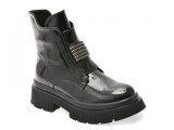 Ghete ALDO negre, K350040, din piele naturala lacuita