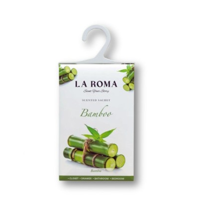 Parfum pentru haine si dulap La Roma , Bamboo, Aroma Verde si Echilibrata pentru Textile Proaspat Parfumate, Inspirata din Seninatatea Gradinilor Zen foto