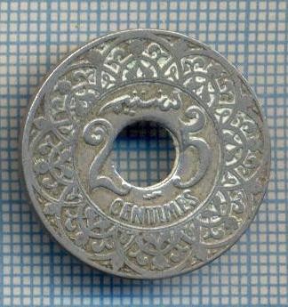 AX 493 MONEDA-EMPIRE CHERIFIEN(MAROC) -25 CENTIMES-ANUL 1924-STAREA CARE SE VEDE foto