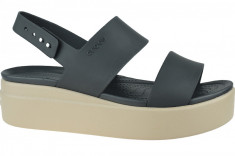 Sandale sport Crocs Brooklyn Low Wedge 206453-07H pentru Femei foto