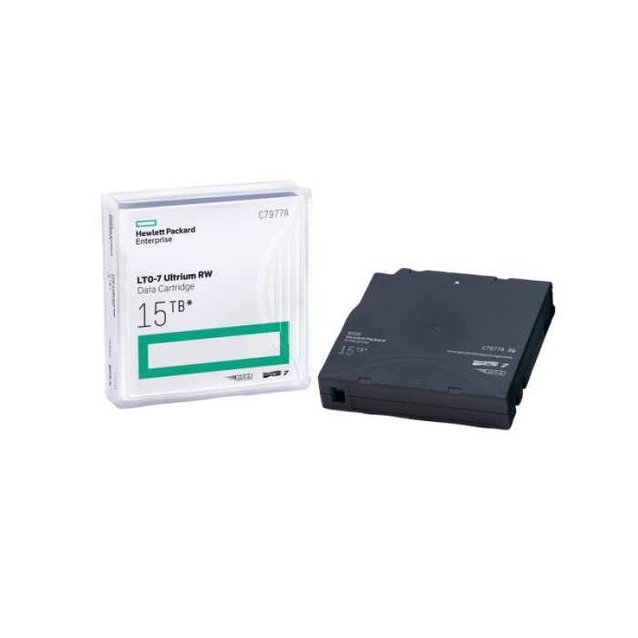 HPE LTO-7 ULTRIUM 15TB RW DATA CARTRIDGE