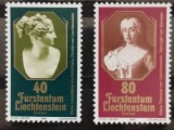 BC60, Liechtenstein 1980, serie arta, sculpturi, europa cept, Nestampilat