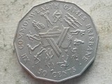AUSTRALIA-50 CENTS 1982 (XII Commonwealth Games)