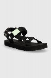 Cumpara ieftin Tommy Jeans sandale TJW EVA SANDAL femei, culoarea negru, EN0EN02530