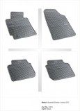Covoare Cauciuc Dedicate Hyundai Elantra V (2010-2015) Frogum - Presuri Auto Negre cu Bordura