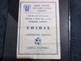 Program U Craiova - Sportul Stud.