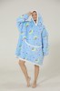 PJM253-411 Bluza tip rochie pufoasa confortabila model oversize, Marime universala