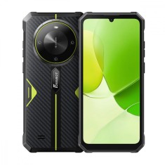 Telefon mobil FOSSiBOT F105 Green, 4G, 6.745, HD+, 12GB RAM (4GB + 8GB extensibili), 64GB ROM, 20MP, Android 14, MT8768 Octa-Core, NFC, 10300mAh, Dual