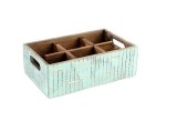 Organizator masa Vintage din lemn, 27x17x10 cm, APS