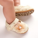 Pantofiori ivoire pentru fetite - Gourgeous (Marime Disponibila: 6-9 luni