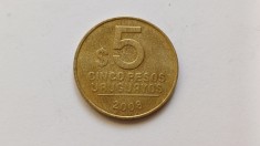 Uruguay-5 Pesos 2008 foto