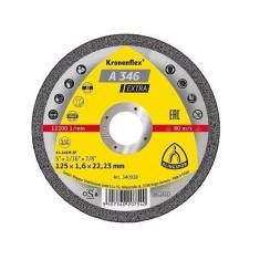 Disc de tăiere KLINGSPOR A 346 Extra, plat, pentru inox, oțel, aluminiu, 115mmx1,6mm