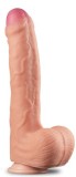 Dildo Realist Nature Cock, Silicon Dubla Densitate, Natural, 28 cm