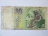 Bancnota Slovacia 20 Korun 1993 - Numismatica Europa