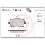 Placute frana Audi A6 C6 (4f2) 04.04-08.11, A6 C6 Avant (4f5) 11.04-08.11; Bentley Flying Spur (4w) 03.13-, Spate, BREMBO
