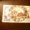 Serie 1 valoare Africa Ecuatoriala Franceza 1954 ,Victoria, stampilat