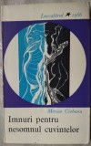 Cumpara ieftin MIRCEA CIOBANU-IMNURI PENTRU NESOMNUL CUVINTELOR/vol.debut 1966/pref.N.MANOLESCU