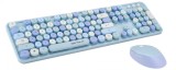 Cumpara ieftin Kit tastatura + mouse Serioux Retro 9900BL, wireless 2.4GHz,