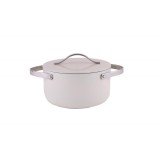 Oala Zilan ZLN0873 din 5 straturi de material, 24 cm diametru, manere nituite din otel inoxidabil