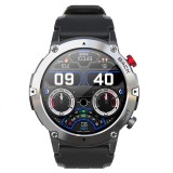 Cumpara ieftin Smartwatch iSEN C21 Pro Silver, 1.32 inch, Apel bluetooth, Bluetooth 5.0, Ritm cardiac, SpO2, 19 sporturi, Ip68, 300mAh