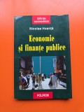 Economie și finanțe publice - Nicolae Hoanță