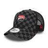 Sapca New Era 9fifty ducati motor check all over print - Cod 153463325460, Marime universala, Negru