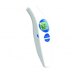 Termometru digital cu infrarosu Jiacom, 150 x 45 x 40 mm, afisaj LCD, 2 x AAA