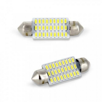 LED Sofit 39mm Plafoniera numar de imatriculare 12V 1.5W 189lm CLD024 set 2buc Carguard foto