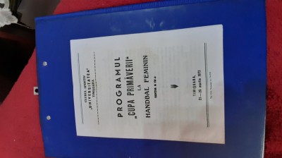 program Cupa primaverii la handbal foto