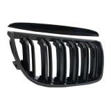 Set 2 Grile Centrale compatibile cu BMW E90, E91 Pre-LCI Seria 3 (2005-2009) M-Design, Negru Lucios