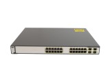 Switch Cisco WS-C3750G-24TS-S1U, 24 porturi RJ45 de 1 Gb și 4 porturi SFP, gestionat