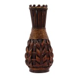 Vaza decorativa 09-18053, bambus, maro, 38 cm