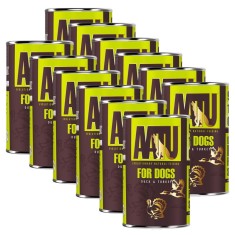 AATU For Dogs Duck &amp;amp;amp; Turkey 12 x 400 g foto