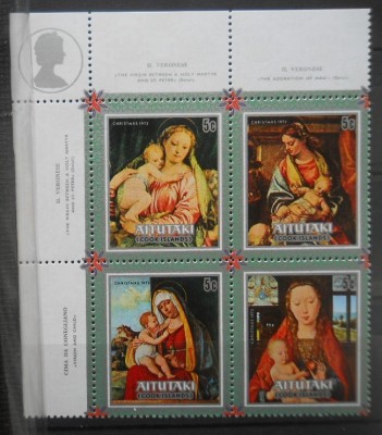 CV1 SERIE COLONII BRITANICE AITUTAKI foto