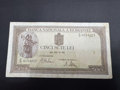500 lei 1941 foto
