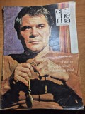 revista cinema februarie 1972 - toma caragiu , jean constantin,stefan banica,marin moraru,draga olteanu,radu beligan,stela popescu,dem radulescu