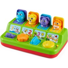 Jucarie senzoriala pentru bebelusi, Simply Joy, cu sunete, pentru fete si baieti, + 1 an