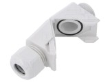 Garnitură etanşare unghi M20 IP68 poliamidă gri