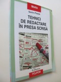 Tehnici de redactare in presa scrisa - Sorin Preda