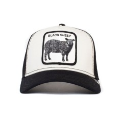Sapca Goorin Brothers trucker the black sheep alb- Cod 729037 foto