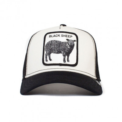 Sapca Goorin Brothers Trucker The Black Sheep Alb- Cod 77564 foto