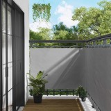 vidaXL Ecran de balcon Gri deschis 110 x 800 cm Material Oxford 42030558