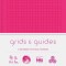 Grids &amp; Guides (Pink): A Notebook for Visual Thinkers