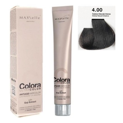 Saten Natural Intens 4.00 Vopsea Colora MaXXelle cu extract de Goji 100 ML foto