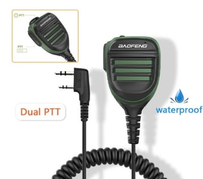 Difuzor Walkie Talkie Kenwood Microfon 2Pini, Mufa tip K, Baofeng foto